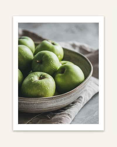 Apple Bowl Poster