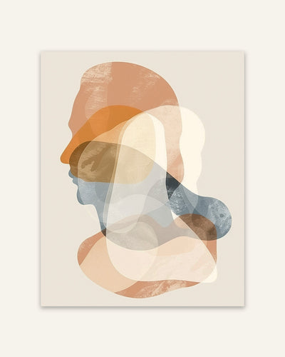 Asymmetric Shapes Poster