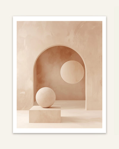Arch Circle Poster
