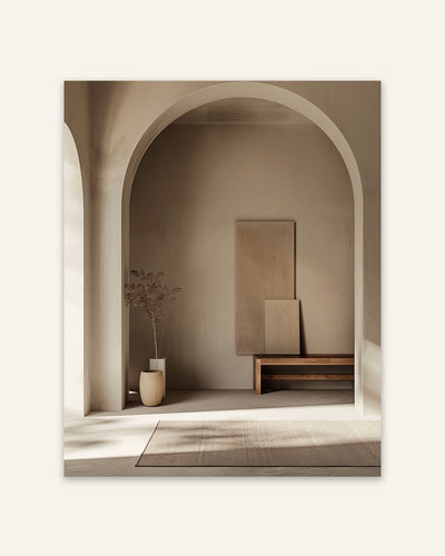 Arch Shadow Poster