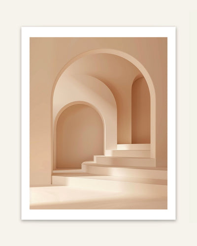 Arch Forms Poster