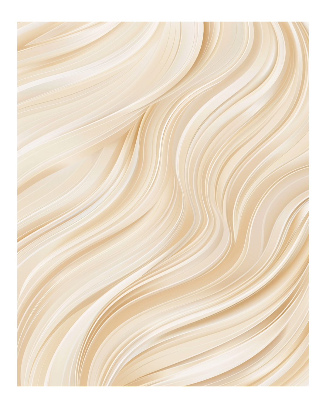 Abstrakt väggposter av pastaillustration med flytande spaghetti i modern konststil från Nordanio.