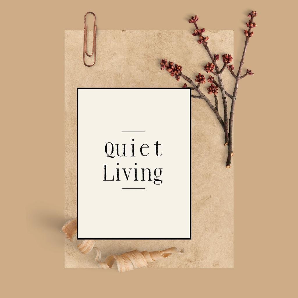 Väggposter med typografi från Nordanio i minimalistisk design med bruna och vita nyanser.