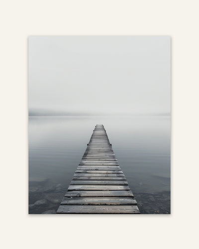 Lake Dock Poster