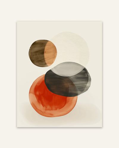 Circular Abstract Poster
