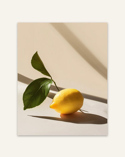 Lemon Shadow Poster