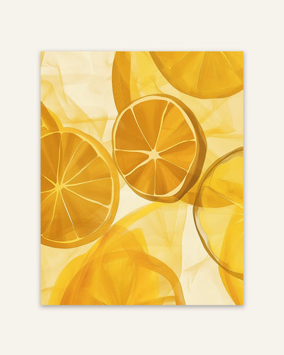 Citrus Slices Poster