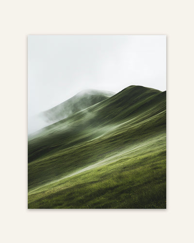 Misty Hills Poster