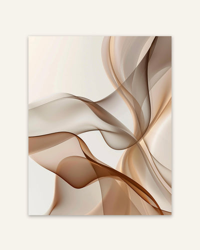 Fluid Abstract Poster
