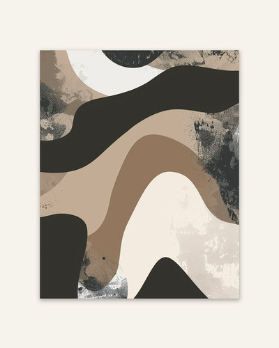 Fluid Abstract Poster