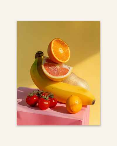 Fruit Abstract Poster