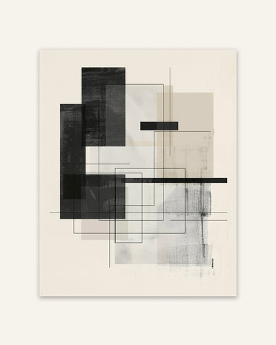 Geometric Lines Poster