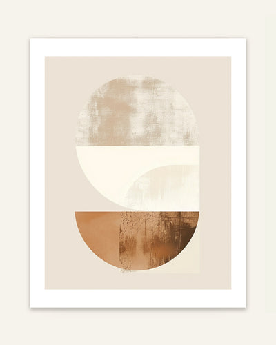 Geometriska Former Poster