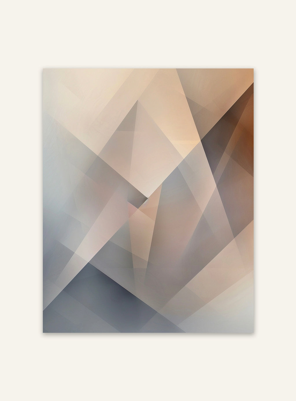 Abstrakt väggposter med gradientfärger från Nordanio, konstnärlig design för modern hemdekor.