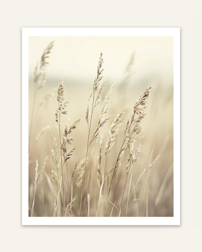 Grass in the Wind Poster