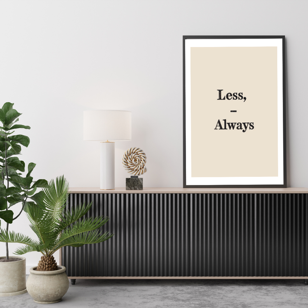 Grön och rosa minimalistisk typografi affisch av Nordanio, väggdekor i modern 3D-design för inomhusbruk.