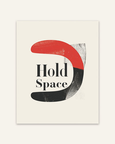 Hold Space Poster