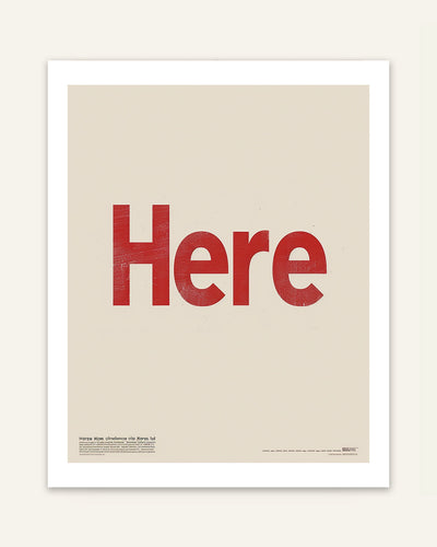 Here Poster