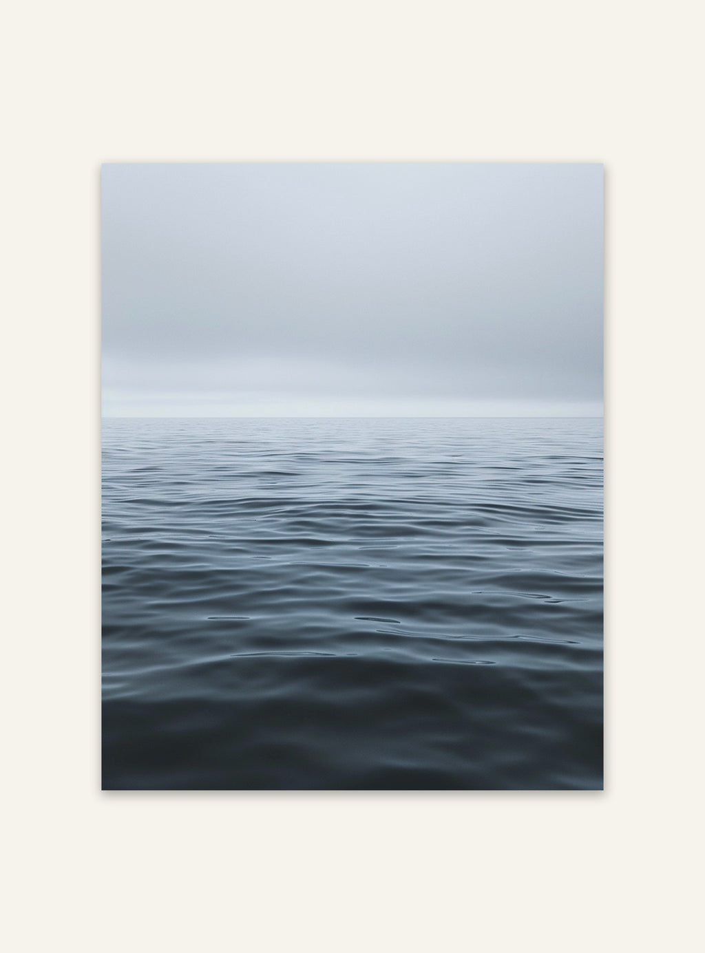 Nordanio havhorisontposter med naturskildring av hav och horisont, väggdekoration för hem eller kontor.
