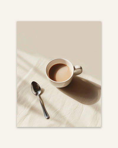 Coffee Still Life Poster