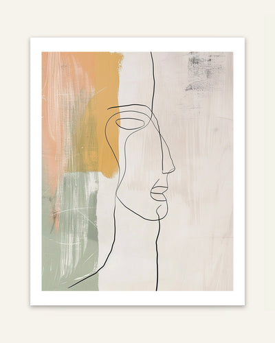 Continuous Line Poster