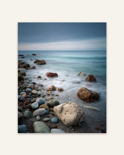 Coastal Cliffs Neutral Poster