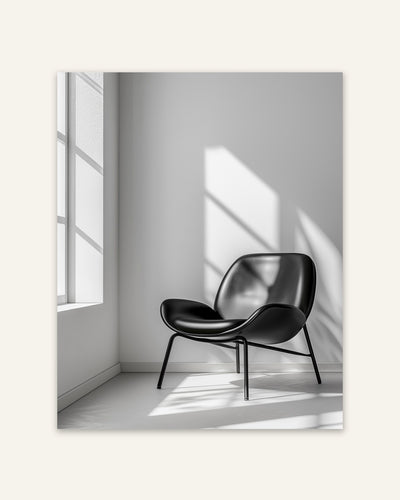 Leather Chair Poster