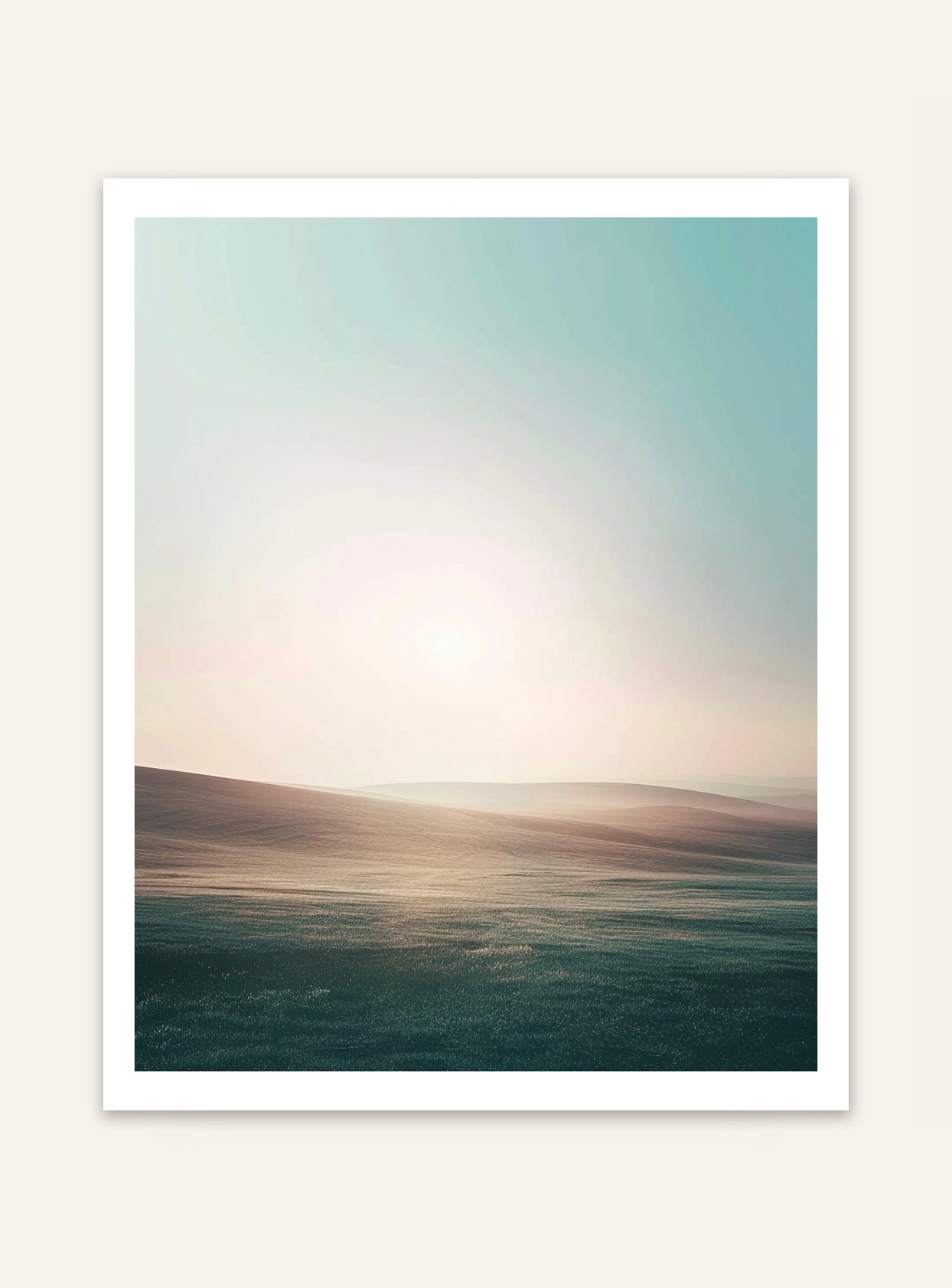 Naturposter av landskapskymmel av Nordanio, visar en vacker himmel över naturscen.