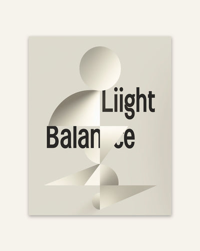 Light Balance Poster