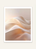 Abstrakt väggposter med ljusgradient från Nordanio, modern konst för hemmet.