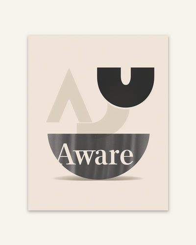 Aware Poster