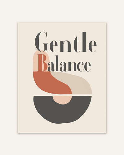 Gentle Balance Poster