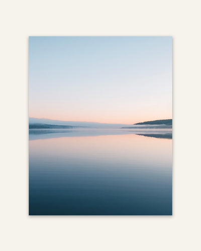 Nordic Lake Poster