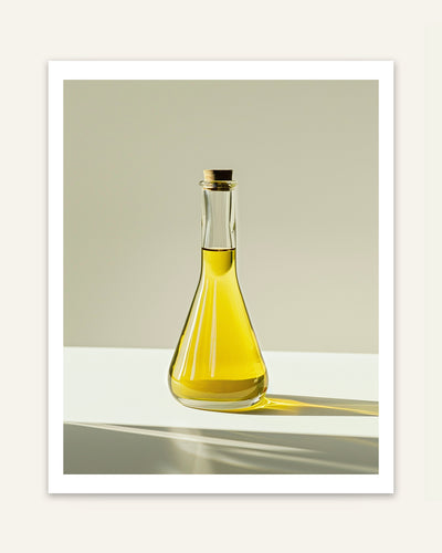Olive Oil Bottle Poster