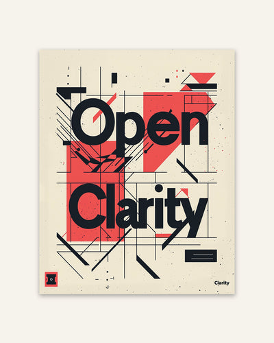 Open Clarity Poster
