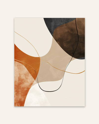Organic Abstract Poster