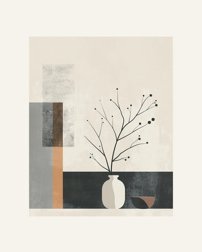 Geometric Blocks Poster