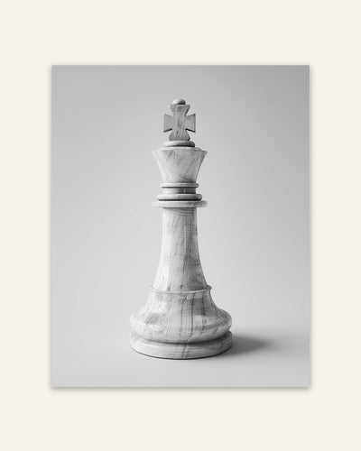 Chess King Poster