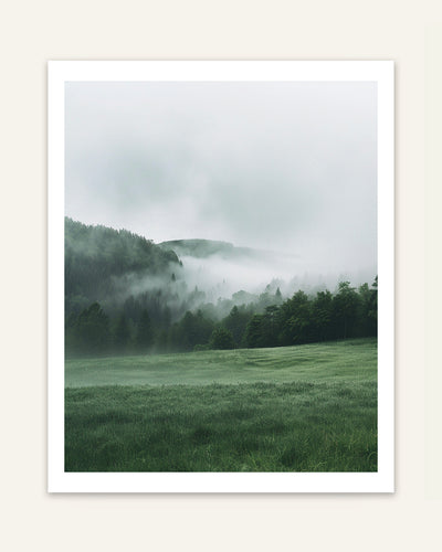 Lakeside Stones Poster