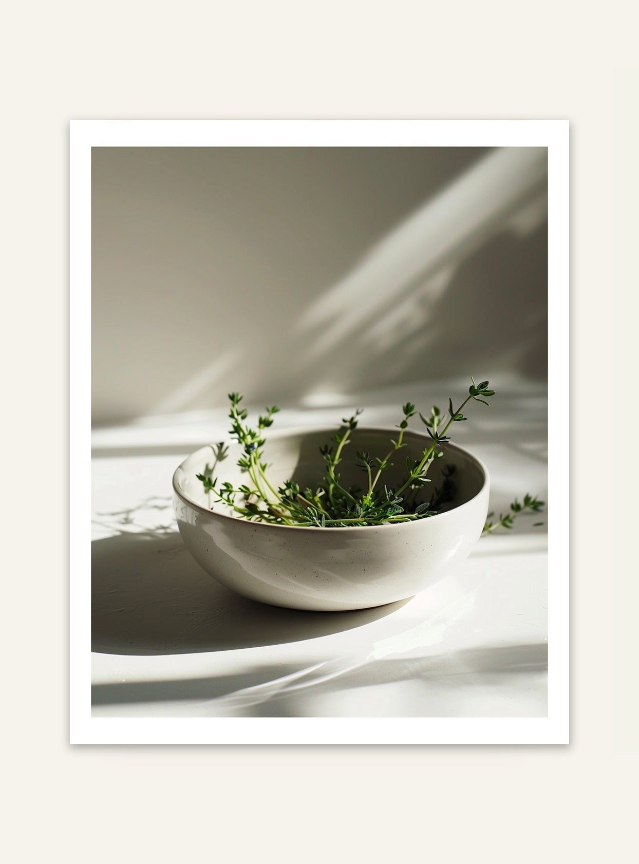 Herb Bowl poster med fruktmotiv från Nordanio, visar ett färgstarkt och detaljerat konsttryck av frukt på poster.