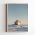 Bild av Nordanio LONELY HOUSE, en modern modell av ett hus med tydliga fönster och tak, sett från sidan.