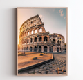 Svartvit ROME poster av Nordanio, detaljrik konsttryck med klassiskt romerskt motiv och antik design.