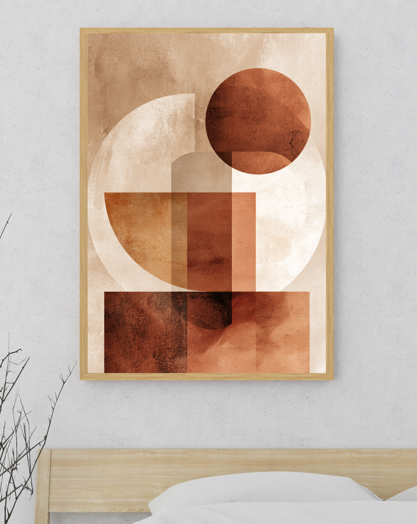 Terracotta Balance av Nordanio, dekorativt skulptur i terrakotta med balanserad design och naturlig yta.