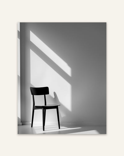 Black Chair Poster
