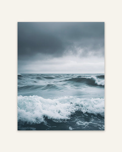 Ocean Waves Poster
