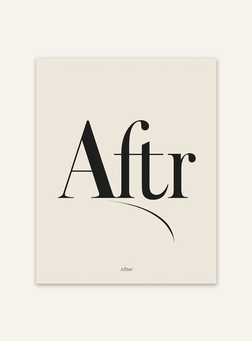 Användbar typografiposter från Nordanio med design och text, perfekt för att dekorera väggar i hem eller kontor.